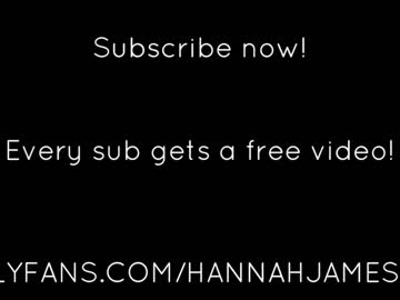 cam girl hannahjames710 image #3306133