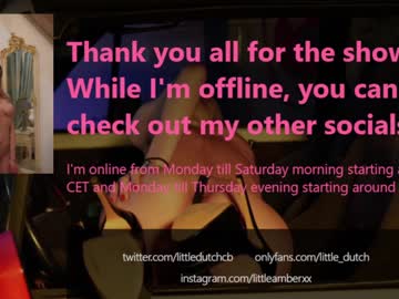 cam girl little_dutch image #1979570