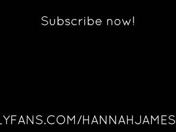 cam girl hannahjames710 image #864390