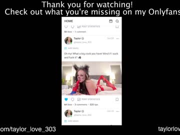 cam girl taylor_love_303 image #3193709