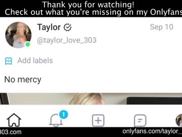 cam girl taylor_love_303 image #3013821