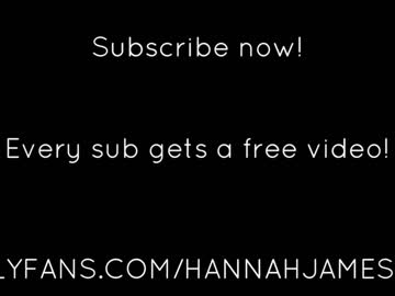 cam girl hannahjames710 image #3375653